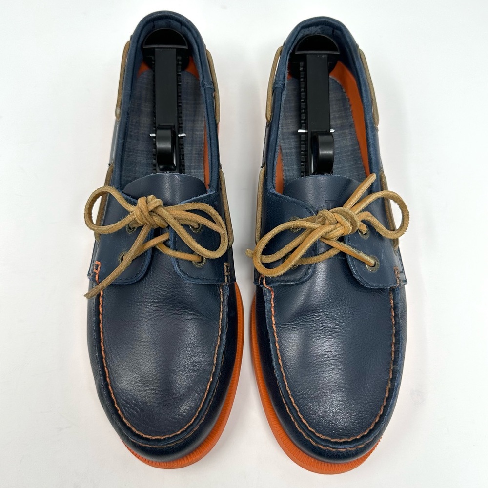 G.H Bass Hampton Men's Blue Loafers Slip On Shoes - Picture 6 of 15